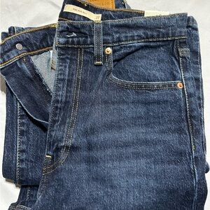 Levi's Dark Wash Ribcage Jeans - Women’s